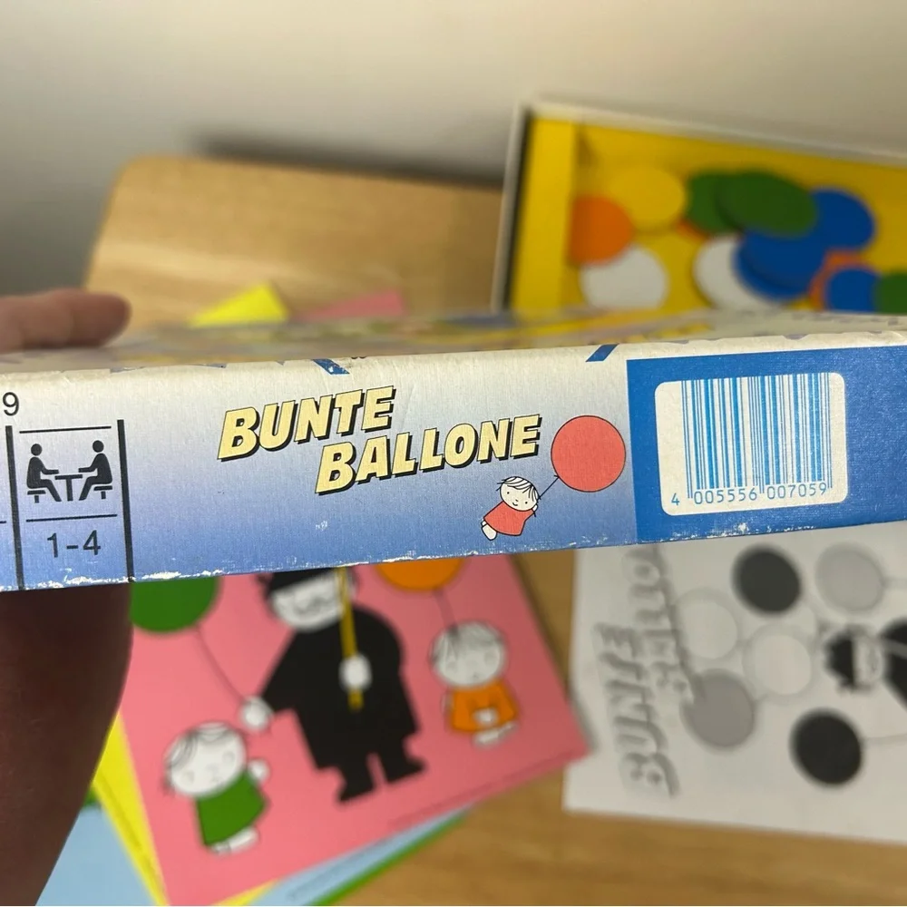 Bunte Ballone German‎ Children’s Color Matching Board Game VTG Ravensburger